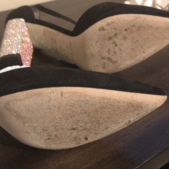 Kate Spade Aurora Borealis BLING Statement Heels - Picture 6 of 8